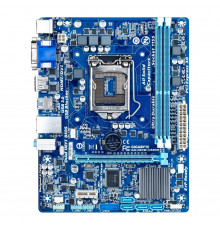 Материнская плата ( 2-3 GEN)  H61 - Gigabyte H61M USB3H | mATX | 2×DDR3 | Б/У